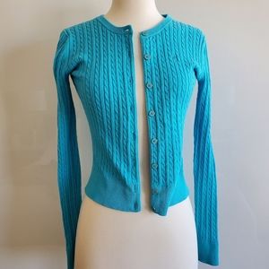 🌼10 for $30🌼 Lily Pulitzer Turquoise Cardigan